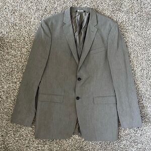 Banana Republic Tailored Fit Taupe Melange Blazer